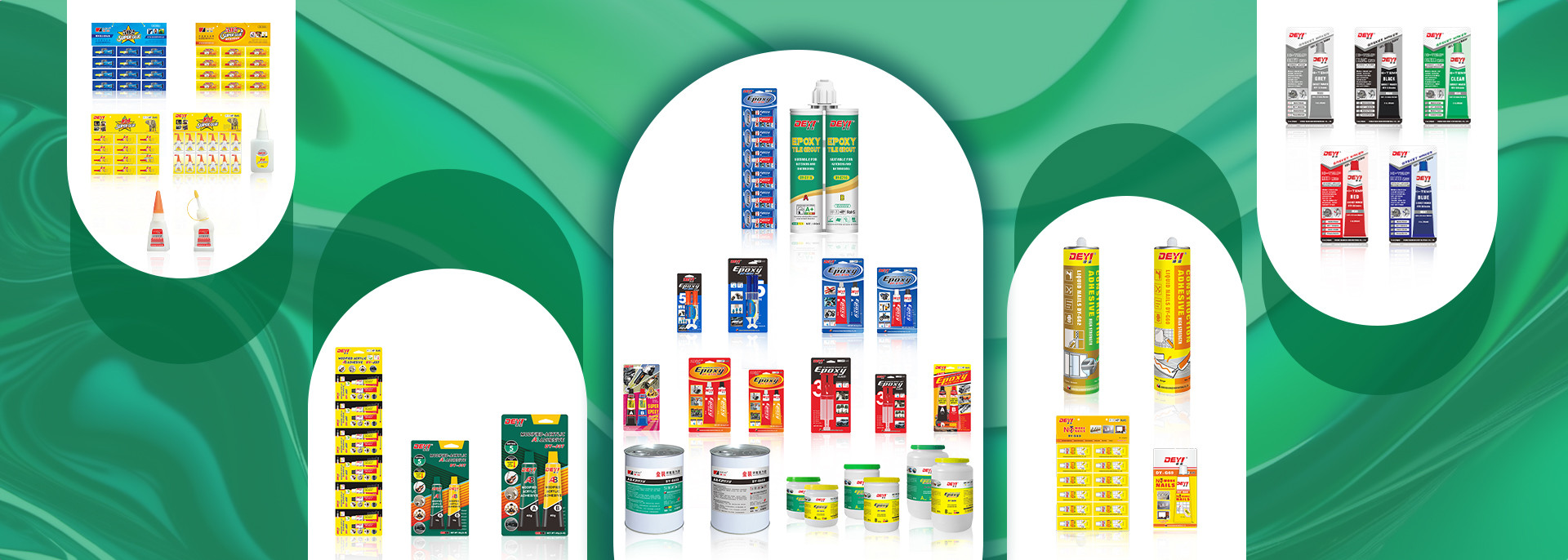 کیفیت چسب اپوکسی AB کارخانه