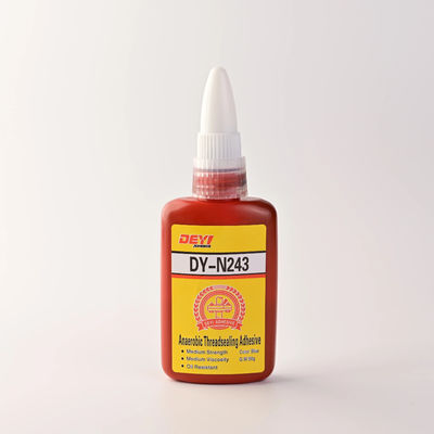 ضد خوردگی آبی N243 پیچ دارنده رشته چسب دارنده رشته چسب دار متوسط قدرت قفل رشته فلزی محکم