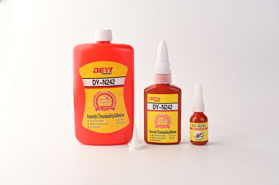 DEYI DY-N242 Threadlocker آبی متوسط - چسب بی هوا برای قفل و مهر و موم پیچ M6-M36