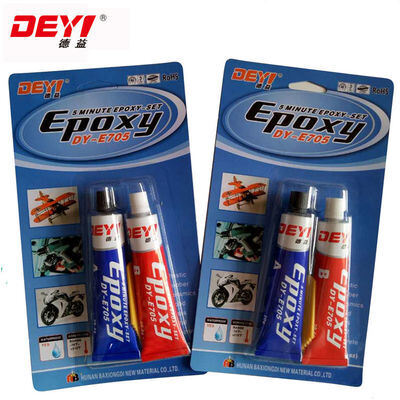 5-دقيقه fast curing Epoxy AB Glue چپک های فولاد ضد زنگ با قدرت بالا برای قطعات تعمیر خودرو و موتورسیکلت