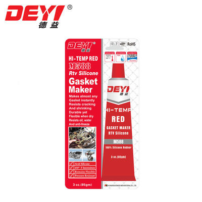 RTV سیلیکون درجه حرارت بالا مهر و موم M588 گرما مقاوم گاسکت ساز