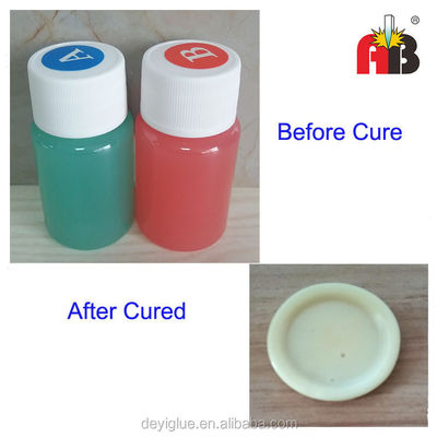 چسب مایع ضخیم MF C4H6O2 Acrylic AB Glue برای چسبندگی عالی و مقاومت شیمیایی
