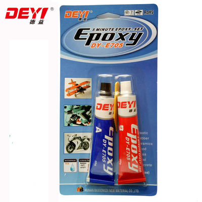 چسب های دوگانه 4 دقیقه Kwik-Set White Black Gum برای چسب های رزین فولاد