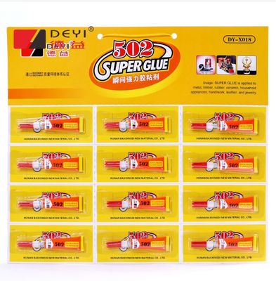 12pcs 3g 502 Super Glue چسب صنعتی برای سطوح مختلف