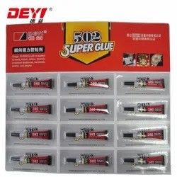 12pcs 3g 502 Super Glue چسب صنعتی برای سطوح مختلف