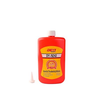 12 ماه عمر شیلف متاکریلات قدرت متوسط دریچه زاویه ای آنیروب چسب دار Threadlocker آبی