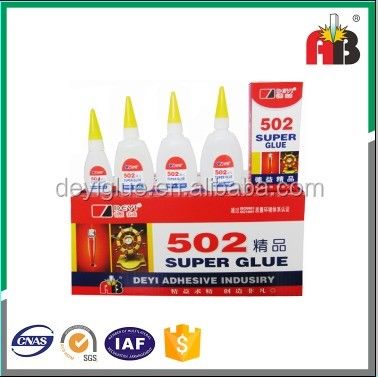 صاف و ماندگار 502 چسب مایع چسب فوری Super Glue برای مواد متعدد
