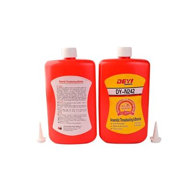 12 ماه عمر شیلف متاکریلات قدرت متوسط دریچه زاویه ای آنیروب چسب دار Threadlocker آبی