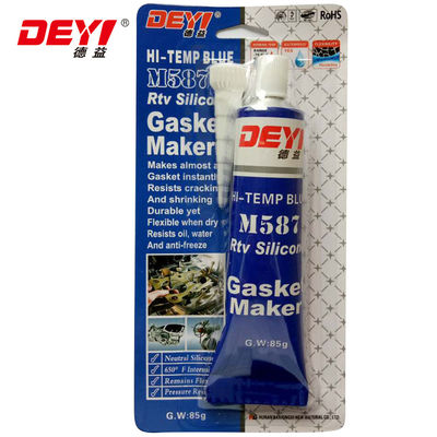 موتور خودرو درجه حرارت بالا رنگی RTV سیلیکون گاسکت ساز -60-320C با خنثی