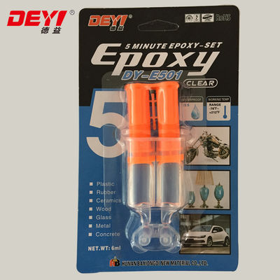صنعت شیمی Epoxy چسب Epoxy رزین کیت زمان خشک شدن 5 دقیقه