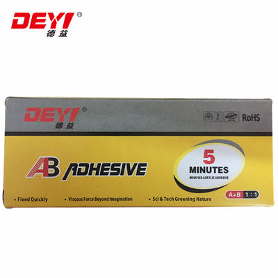 مدت گارانتی 12 ماهه 20g 80g لوله های آکریلیک آب چسب برای تعمیر سریع فلز