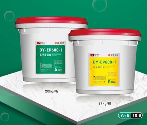 چسب گیره ای خنک کننده ولتاژ متوسط و بالا 10-9 نسبت سفت شدن در 85C / 3-5H 105C / 6-8H