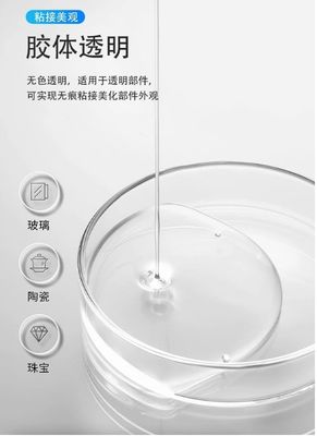 دستکاری های DIY باید 474 میلی لیتر رزین اپوکسی شفاف 1-1 مخلوط نسبت کریستال شفاف پایان
