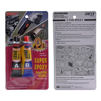 DEYI 30 Minutes Curing Epoxy AB Glue with Shear Strength ≥16 MPa and 12 Months Shelf Life Water-Resistant Epoxy Adhesive