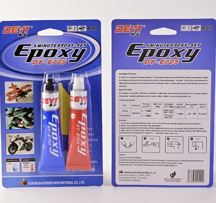 DEYI-E705 3 Hours Cure Time 5kg High Temperature Resistance Structural Epoxy Adhesive AB Glue