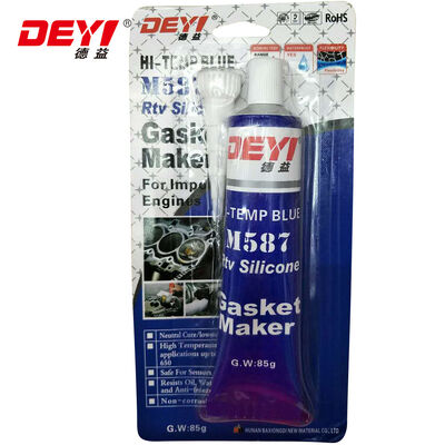 ضد دمای بالا RTV سیلیکون مهر برای روغن و آب مقاوم انعطاف پذیر دوام فلز فلز