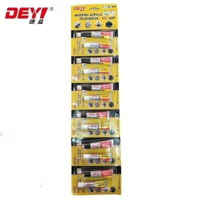 چسب چسبنده اکریلیک AB 5 دقیقه ای کیور اولیه برای دستگاه های پزشکی و تعمیرات خانگی