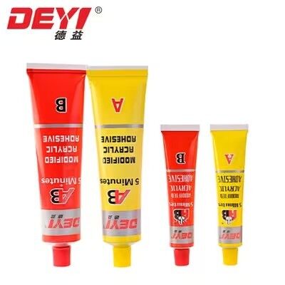 چسب اکریلیک AB اصلاح شده صنعتی - مجموعه سریع 3-5 دقیقه برای چسباندن ساختمان