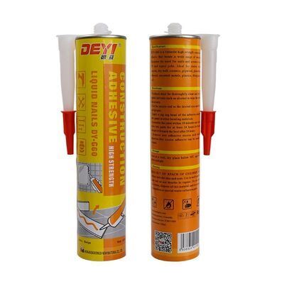 SBS Nail Free Adhesive High Strength Metal Glue Sealant برای آشپزخانه و حمام