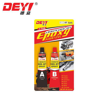 5-دقيقه fast curing Epoxy AB Glue چپک های فولاد ضد زنگ با قدرت بالا برای قطعات تعمیر خودرو و موتورسیکلت